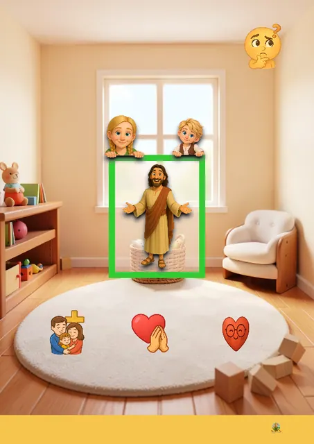 My Emotions and Jesus personalized Christian storybook cover